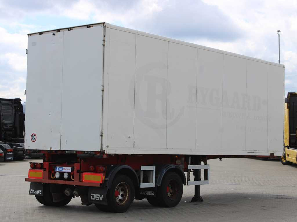 KEL-BERG E36S2, AXLES 10t, EXPANDABLE, SAF AXLES - Полуприцеп-фургон: фото 4 KEL-BERG E36S2, AXLES 10t, EXPANDABLE, SAF AXLES - Полуприцеп-фургон: фото 4