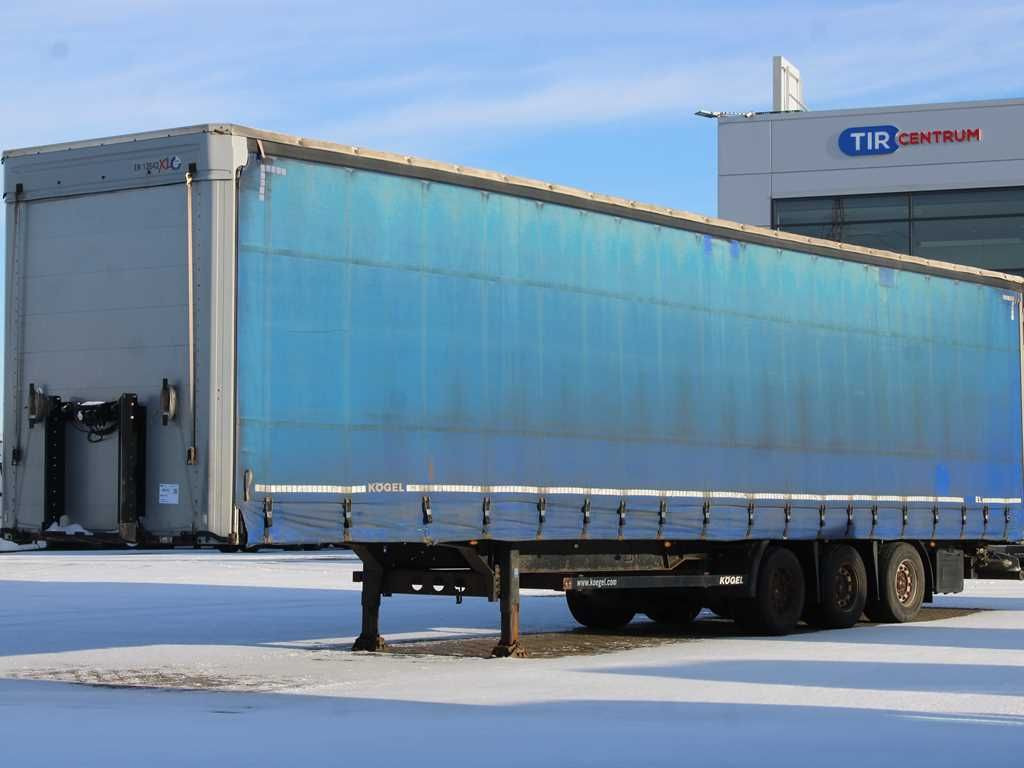 Тентованный полуприцеп Kögel S24-1, LOWDECK, LIFTING AXLE, SAF, MULTILOCK: фото 1