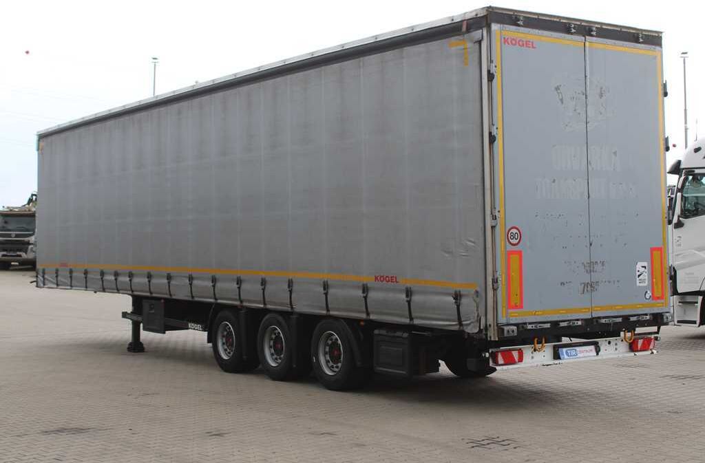 Kögel SN 24, LOWDECK, LIFT AXLE, LIFTING ROOF, SAF - Тентованный полуприцеп: фото 5 Kögel SN 24, LOWDECK, LIFT AXLE, LIFTING ROOF, SAF - Тентованный полуприцеп: фото 5