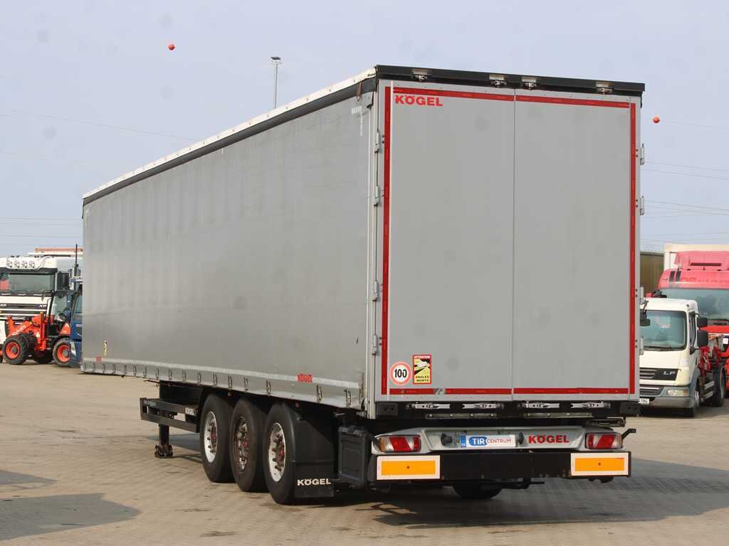 Kögel SN 24, SAF, LIFTING AXLE, MULTILOCK - Тентованный полуприцеп: фото 5 Kögel SN 24, SAF, LIFTING AXLE, MULTILOCK - Тентованный полуприцеп: фото 5