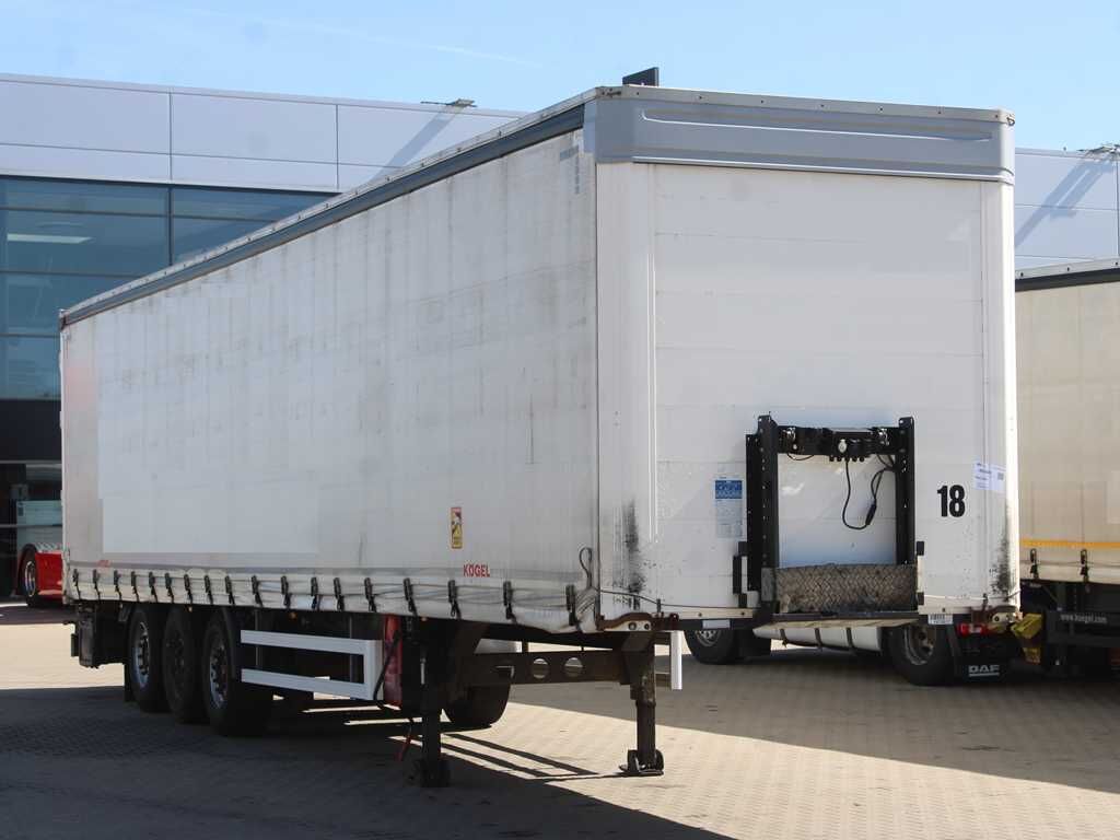 Kögel SN24, MULTILOCK, LIFT AXLE, SAF - Тентованный полуприцеп: фото 3 Kögel SN24, MULTILOCK, LIFT AXLE, SAF - Тентованный полуприцеп: фото 3