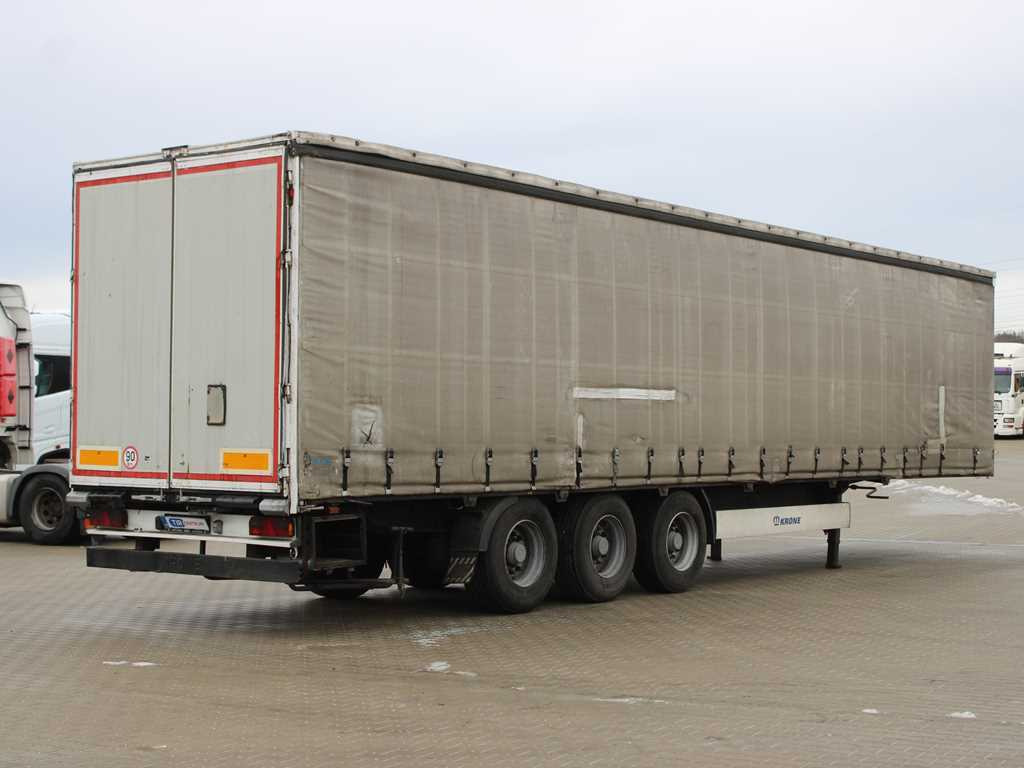 Krone KRONE SDP 27 WKE, LIFTING AXLE - Тентованный полуприцеп: фото 4 Krone KRONE SDP 27 WKE, LIFTING AXLE - Тентованный полуприцеп: фото 4