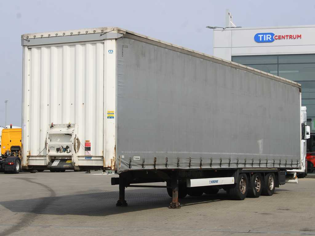 Krone MEGA LINER, LOWDECK, LIFTING AXLE, MULTILOCK - Тентованный полуприцеп: фото 1 Krone MEGA LINER, LOWDECK, LIFTING AXLE, MULTILOCK - Тентованный полуприцеп: фото 1