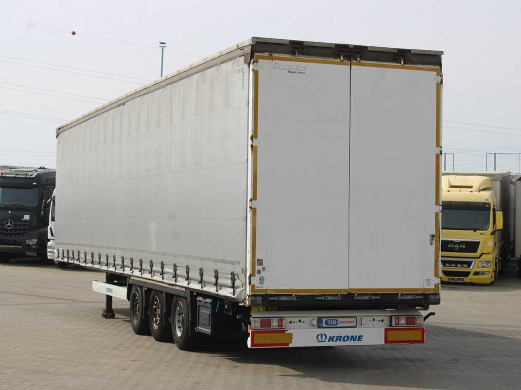Krone MEGA LINER, LOWDECK, LIFTING AXLE, MULTILOCK - Тентованный полуприцеп: фото 5 Krone MEGA LINER, LOWDECK, LIFTING AXLE, MULTILOCK - Тентованный полуприцеп: фото 5