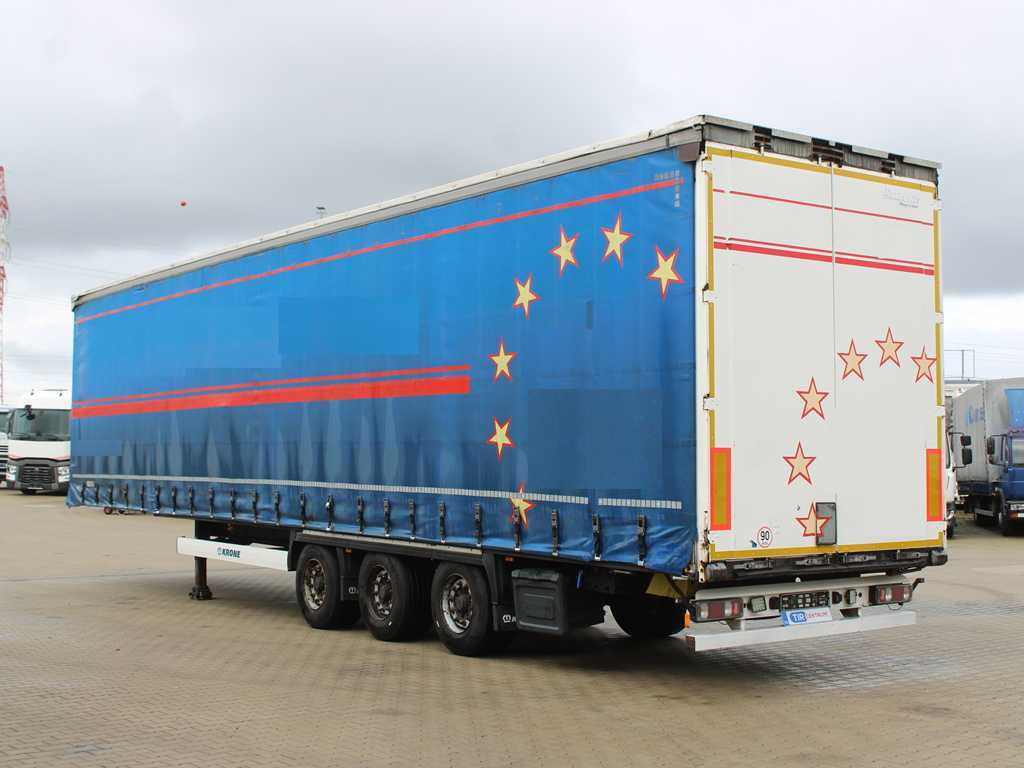 Krone MEGA LINER, LOWDECK, LIFTING AXLE, MULTILOCK - Тентованный полуприцеп: фото 5 Krone MEGA LINER, LOWDECK, LIFTING AXLE, MULTILOCK - Тентованный полуприцеп: фото 5