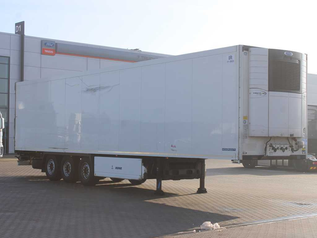 Krone SD, LIFT AXLE, 2x EVAPORATOR, CARRIER VECTOR 1950MT - Тентованный полуприцеп: фото 3 Krone SD, LIFT AXLE, 2x EVAPORATOR, CARRIER VECTOR 1950MT - Тентованный полуприцеп: фото 3