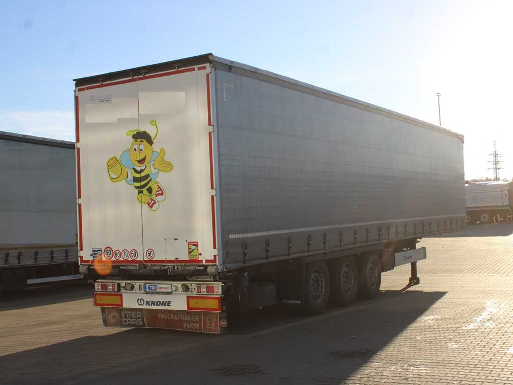 Krone SD, LIFTING AXLE, MULTILOCK - Тентованный полуприцеп: фото 4 Krone SD, LIFTING AXLE, MULTILOCK - Тентованный полуприцеп: фото 4