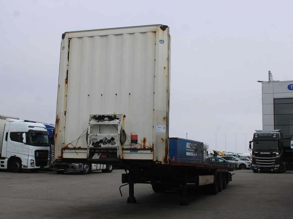 Krone SD, LIFTING AXLE, MULTILOCK - Полуприцеп бортовой/ Платформа: фото 1 Krone SD, LIFTING AXLE, MULTILOCK - Полуприцеп бортовой/ Платформа: фото 1