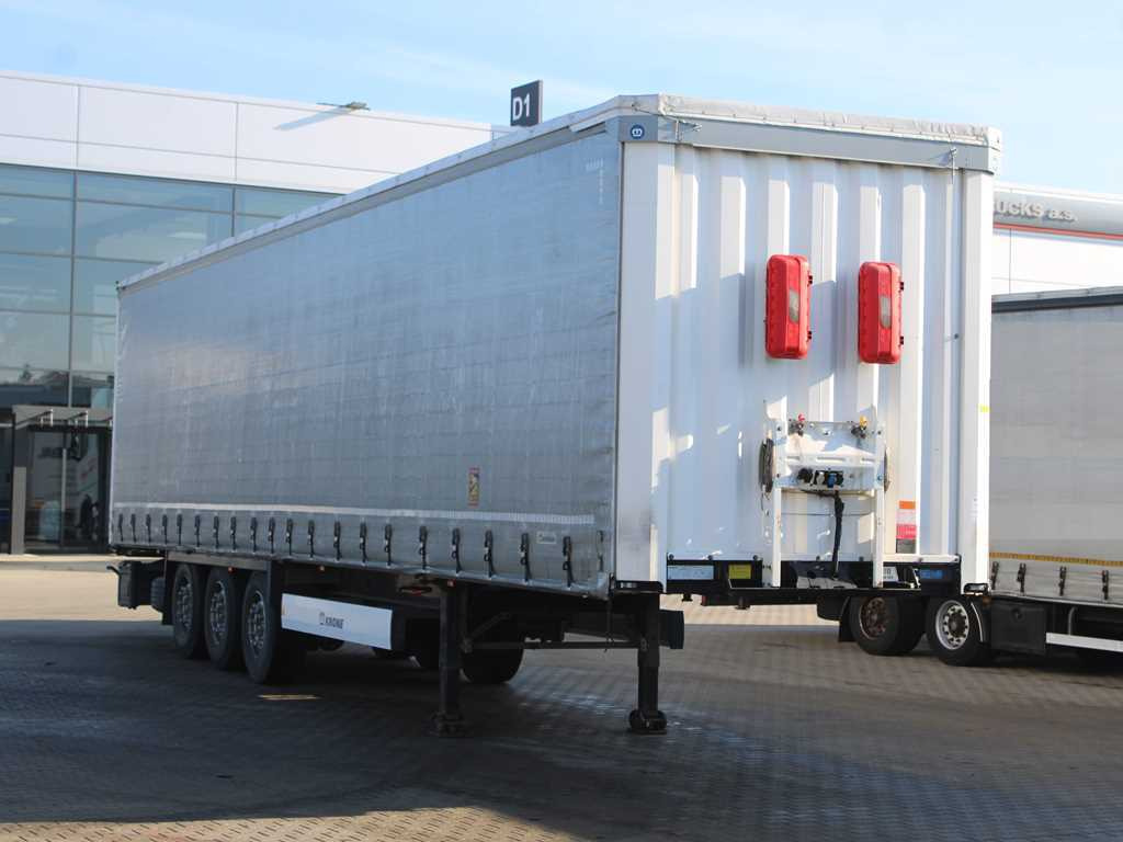 Krone SD, LIFTING AXLE, MULTILOCK - Тентованный полуприцеп: фото 3 Krone SD, LIFTING AXLE, MULTILOCK - Тентованный полуприцеп: фото 3