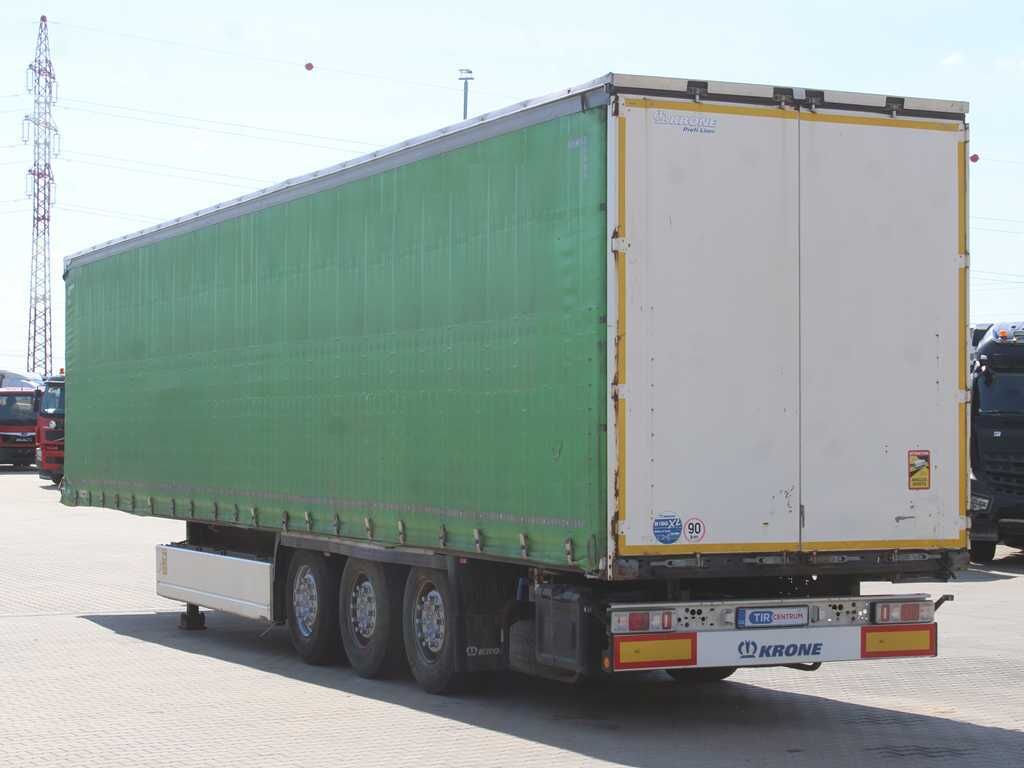 Krone SD, MULTILOCK, LIFTING AXLE, 2X PALLET BASKET - Тентованный полуприцеп: фото 4 Krone SD, MULTILOCK, LIFTING AXLE, 2X PALLET BASKET - Тентованный полуприцеп: фото 4