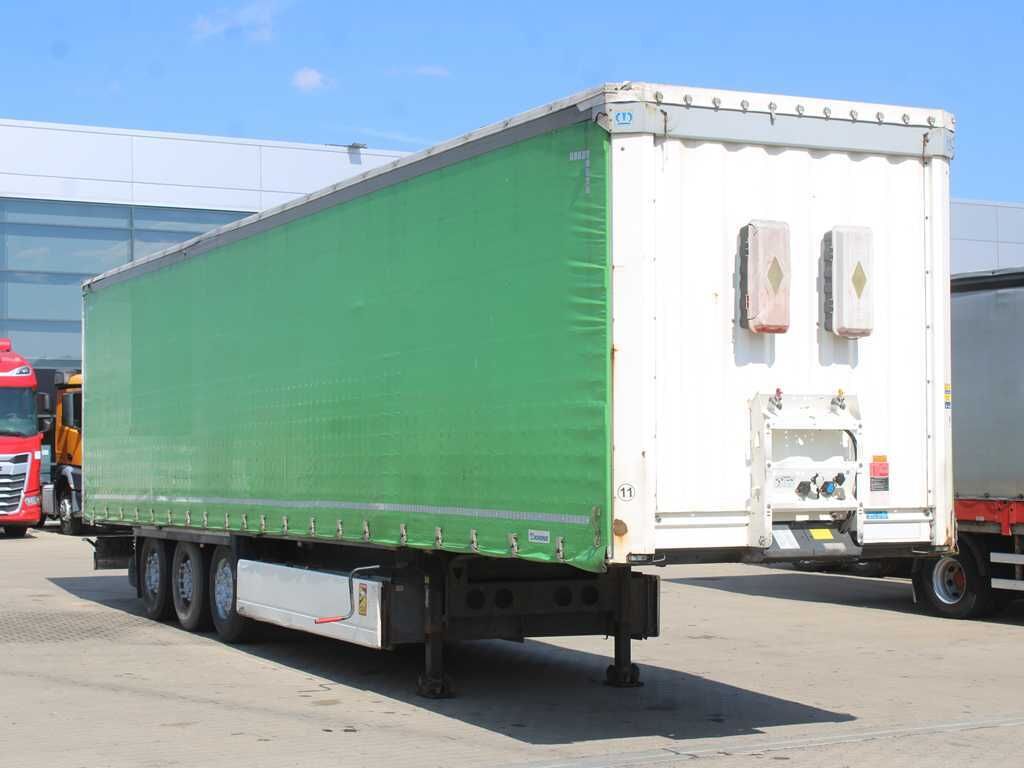 Krone SD, MULTILOCK, LIFTING AXLE, 2X PALLET BASKET - Тентованный полуприцеп: фото 2 Krone SD, MULTILOCK, LIFTING AXLE, 2X PALLET BASKET - Тентованный полуприцеп: фото 2