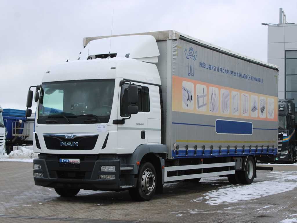 MAN TGM 18.340, LIFT ROOF, EURO 6 - Тентованный грузовик: фото 1 MAN TGM 18.340, LIFT ROOF, EURO 6 - Тентованный грузовик: фото 1