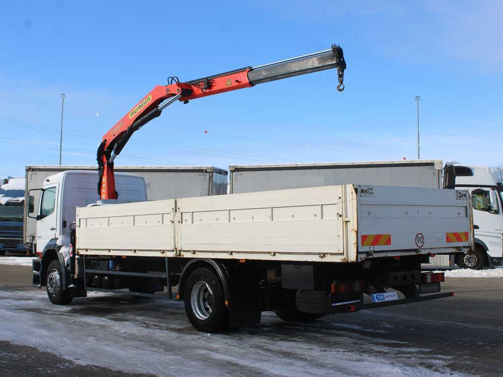 Mercedes-Benz ATEGO 1828, EURO 5, SIDE BOARD, HYDRAULIC ARM PALFINGER PK10000 - Грузовик бортовой/ Платформа, Автоманипулятор: фото 5 Mercedes-Benz ATEGO 1828, EURO 5, SIDE BOARD, HYDRAULIC ARM PALFINGER PK10000 - Грузовик бортовой/ Платформа, Автоманипулятор: фото 5