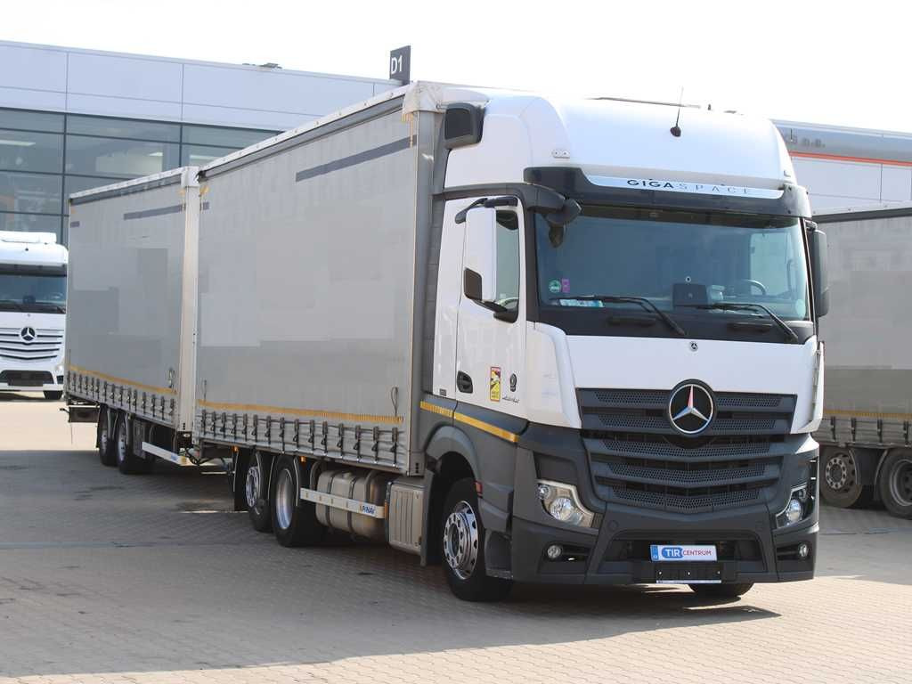 Mercedes-Benz Actros 2542, 6X2, NAVIGATION+ PANAV TVK18M Mercedes-Benz Actros 2542,6X2,EURO 6,NAVIGATION + PANAV TVK18M - Тентованный грузовик: фото 2 Mercedes-Benz Actros 2542, 6X2, NAVIGATION+ PANAV TVK18M Mercedes-Benz Actros 2542,6X2,EURO 6,NAVIGATION + PANAV TVK18M - Тентованный грузовик: фото 2