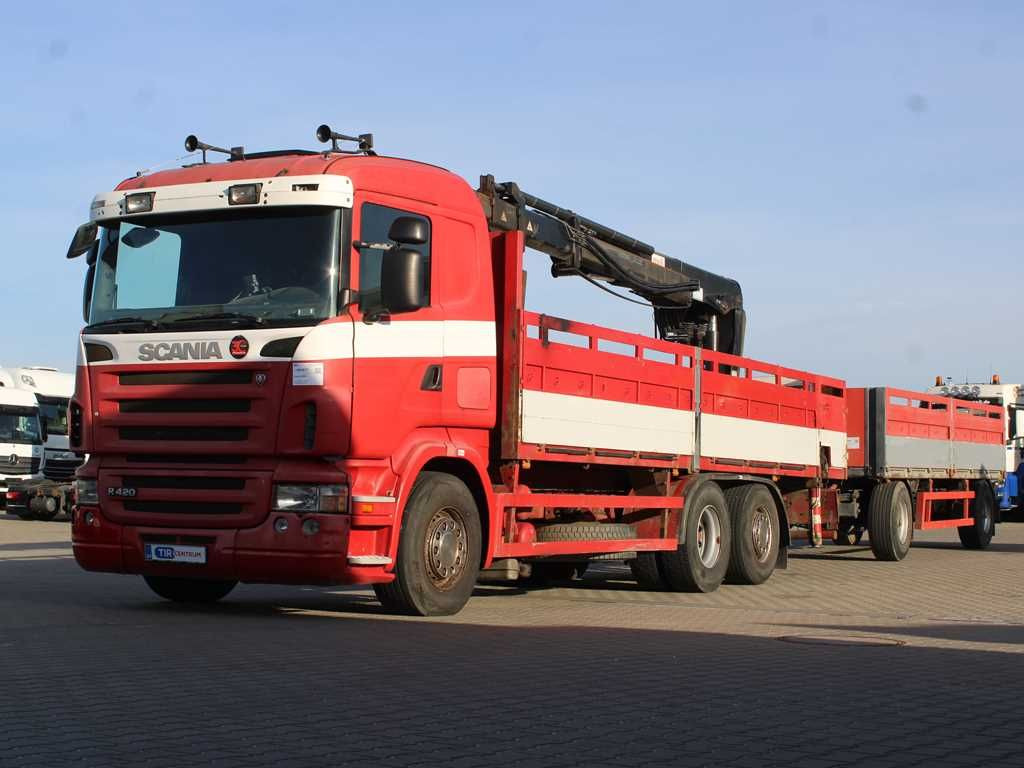 Scania R380,EURO 3,6X2,LIFTING AXLE,HIAB 166K + KOGEL - Автоманипулятор, Грузовик бортовой/ Платформа: фото 1 Scania R380,EURO 3,6X2,LIFTING AXLE,HIAB 166K + KOGEL - Автоманипулятор, Грузовик бортовой/ Платформа: фото 1
