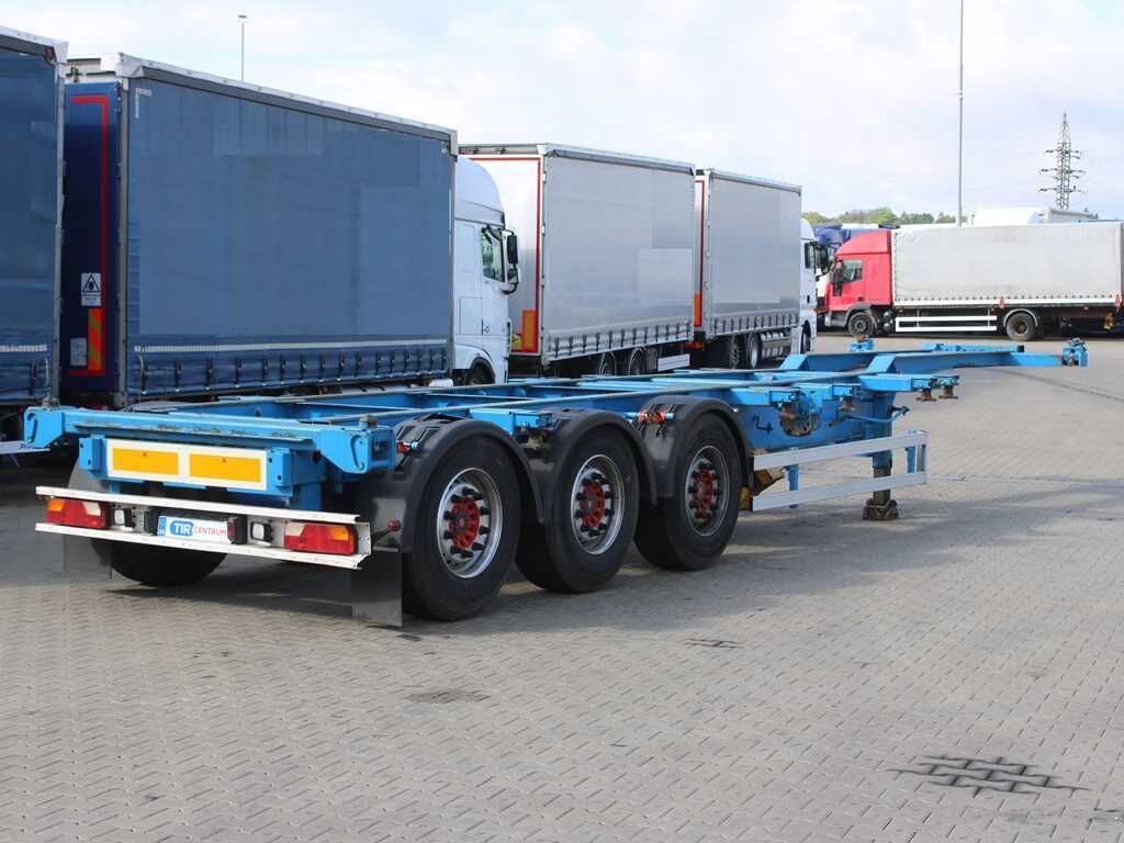 Schmitz SCHMITZ SCF 24 W0924 / SCF 24, 2X LIFT AXLE - Шасси полуприцеп: фото 4 Schmitz SCHMITZ SCF 24 W0924 / SCF 24, 2X LIFT AXLE - Шасси полуприцеп: фото 4