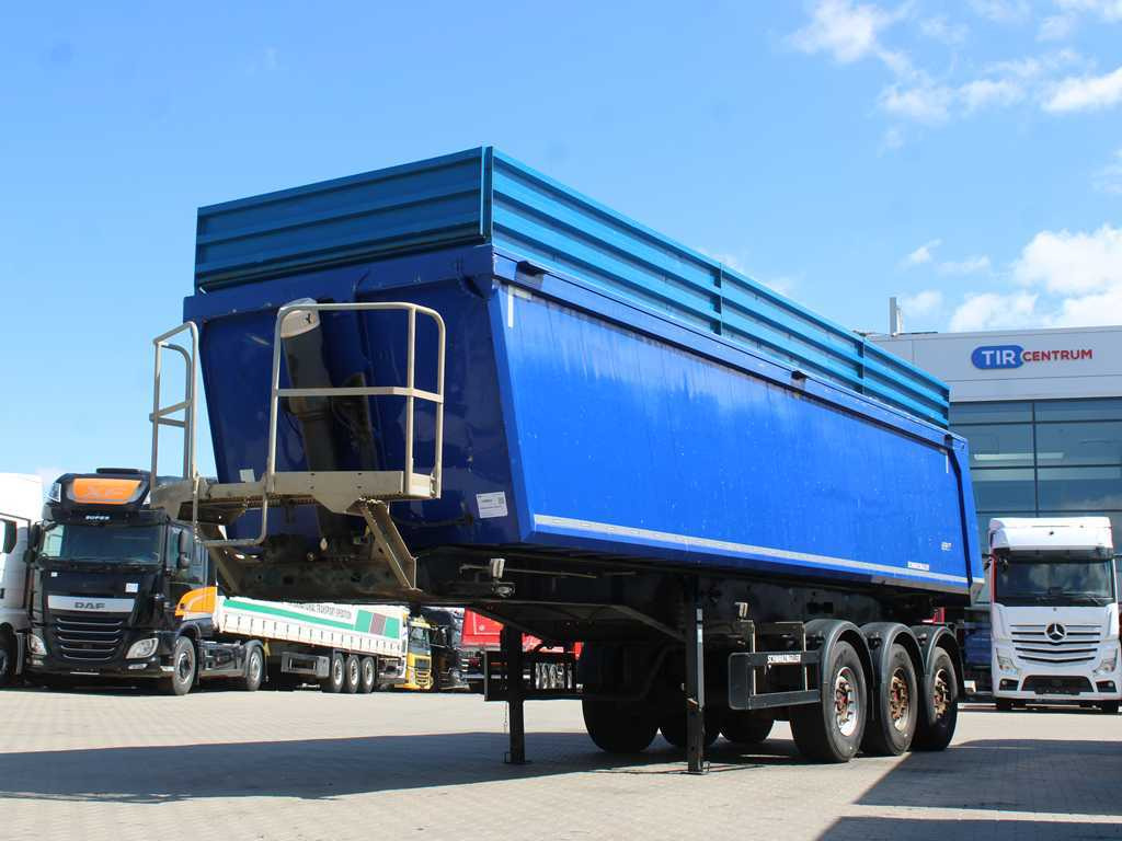 Schwarzmüller KIS 3/E, 2X LIFT AXLE, SAF, 46m³ - Самосвальный полуприцеп: фото 1 Schwarzmüller KIS 3/E, 2X LIFT AXLE, SAF, 46m³ - Самосвальный полуприцеп: фото 1