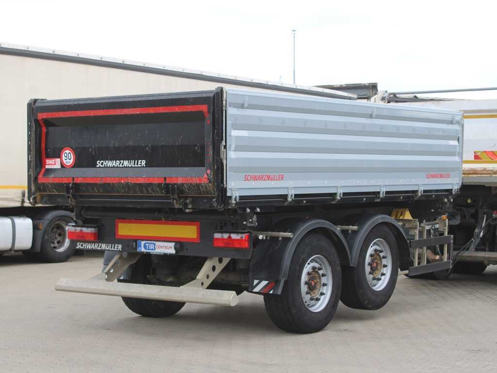 Schwarzmüller M-SERIES, THREE-SIDED, LIFTING AXLE, SAF - Самосвальный прицеп: фото 4 Schwarzmüller M-SERIES, THREE-SIDED, LIFTING AXLE, SAF - Самосвальный прицеп: фото 4
