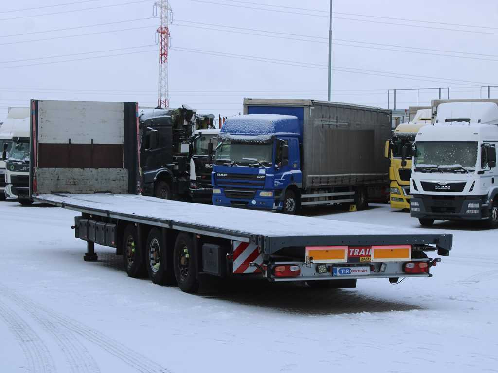 TRAILIS D-651, LIFTING AXLE - Полуприцеп бортовой/ Платформа: фото 5 TRAILIS D-651, LIFTING AXLE - Полуприцеп бортовой/ Платформа: фото 5