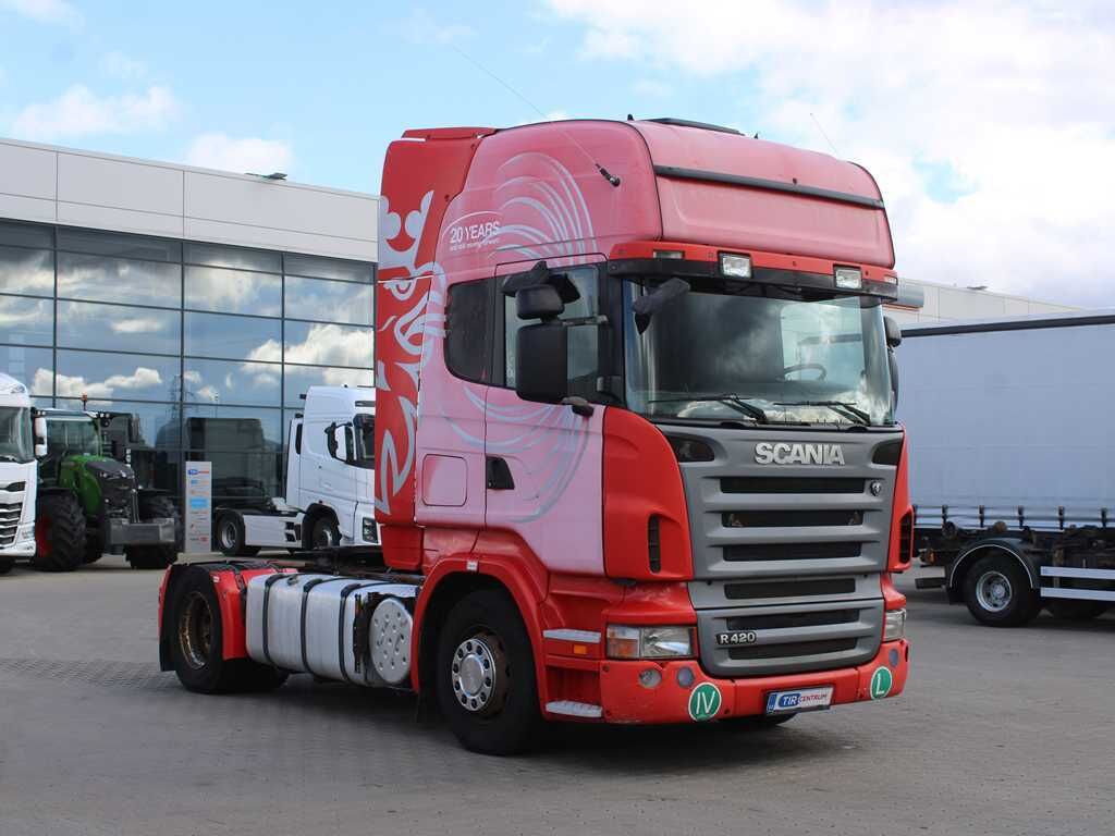 Scania R420, TOPLINE, EURO 4, INDEPENDENT AIR CONDITIONING - Тягач: фото 3 Scania R420, TOPLINE, EURO 4, INDEPENDENT AIR CONDITIONING - Тягач: фото 3