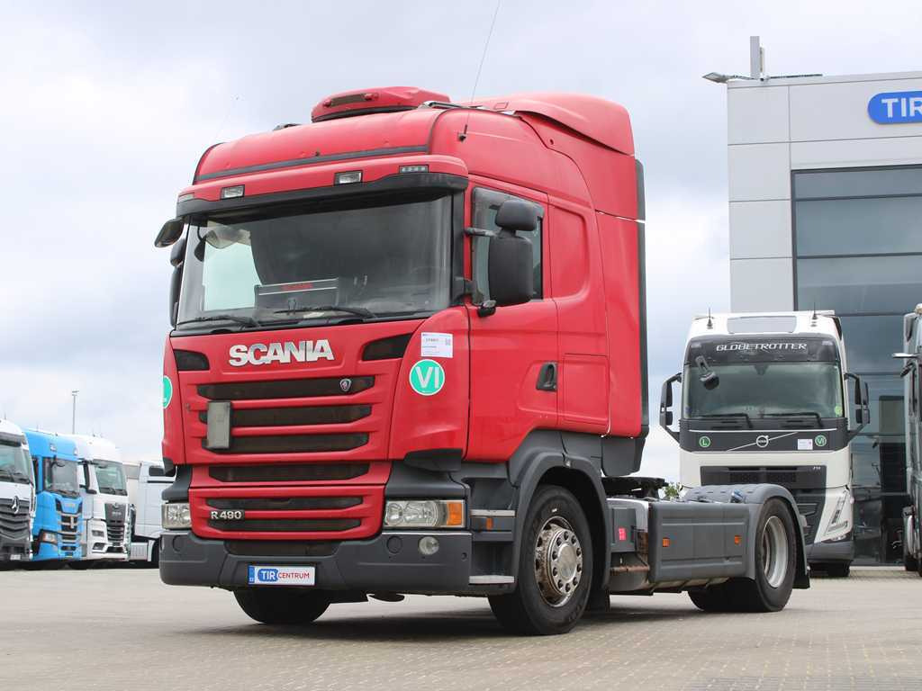 Scania R490, EURO 6, INDEPENDENT AIR CONDITIONING, RETARDER, DUAL-CIRCUIT HYDRAULICS - Тягач: фото 1 Scania R490, EURO 6, INDEPENDENT AIR CONDITIONING, RETARDER, DUAL-CIRCUIT HYDRAULICS - Тягач: фото 1