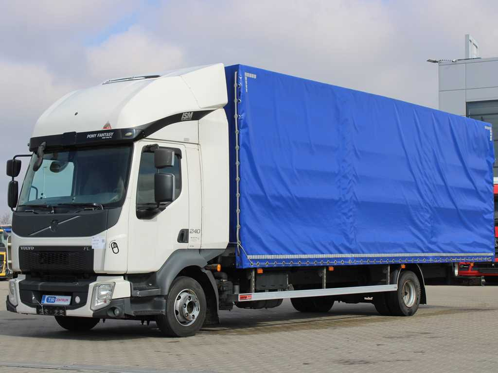Volvo FL 240, SLEEPING BODY, EURO 6, VEB+ - Тентованный грузовик: фото 1 Volvo FL 240, SLEEPING BODY, EURO 6, VEB+ - Тентованный грузовик: фото 1
