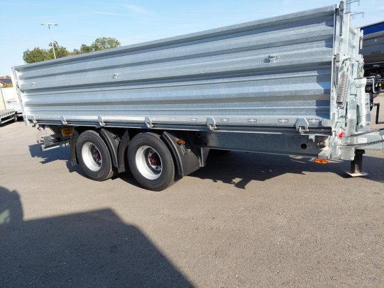 Новый Самосвальный прицеп HUMBAUR HTK185524 Tandem 3-Seitenkipper Verzinkt,: фото 15