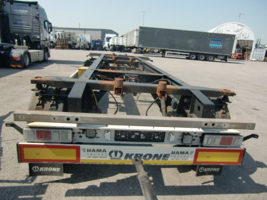 Krone AZ, Standard-Lafette, BPW-Achsen - Прицеп-контейнеровоз/ Сменный кузов: фото 5 Krone AZ, Standard-Lafette, BPW-Achsen - Прицеп-контейнеровоз/ Сменный кузов: фото 5