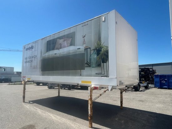 Прицеп-контейнеровоз/ Сменный кузов Krone DryBox Koffer WK 7.3 STG mehrere Einheiten verfügbar 7,45 Meter Gesamtlänge: фото 7