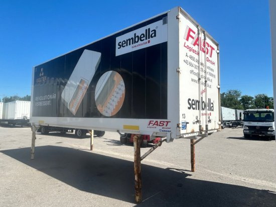 Прицеп-контейнеровоз/ Сменный кузов Krone DryBox Koffer WK 7.3 STG mehrere Einheiten verfügbar 7,45 Meter Gesamtlänge: фото 8