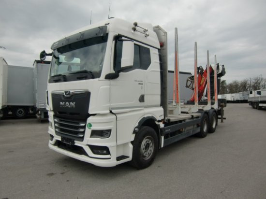 MAN TGX 33.580 BL 6x4, Intarder, Holztransporter, - Лесовоз, Автоманипулятор: фото 1 MAN TGX 33.580 BL 6x4, Intarder, Holztransporter, - Лесовоз, Автоманипулятор: фото 1