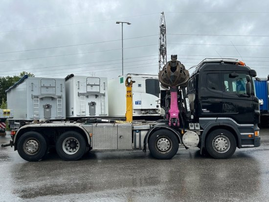 Scania R560 8x2, Schrottkran, E5, Lenk-Lift-Achse - Крюковой мультилифт, Автоманипулятор: фото 2 Scania R560 8x2, Schrottkran, E5, Lenk-Lift-Achse - Крюковой мультилифт, Автоманипулятор: фото 2