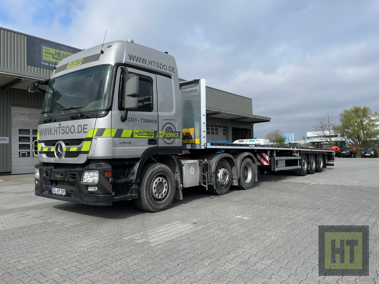 Faymonville MAX Trailer 3-Achs-Tele-Plateau-nachlaufgelenkt - Полуприцеп бортовой/ Платформа: фото 2 Faymonville MAX Trailer 3-Achs-Tele-Plateau-nachlaufgelenkt - Полуприцеп бортовой/ Платформа: фото 2