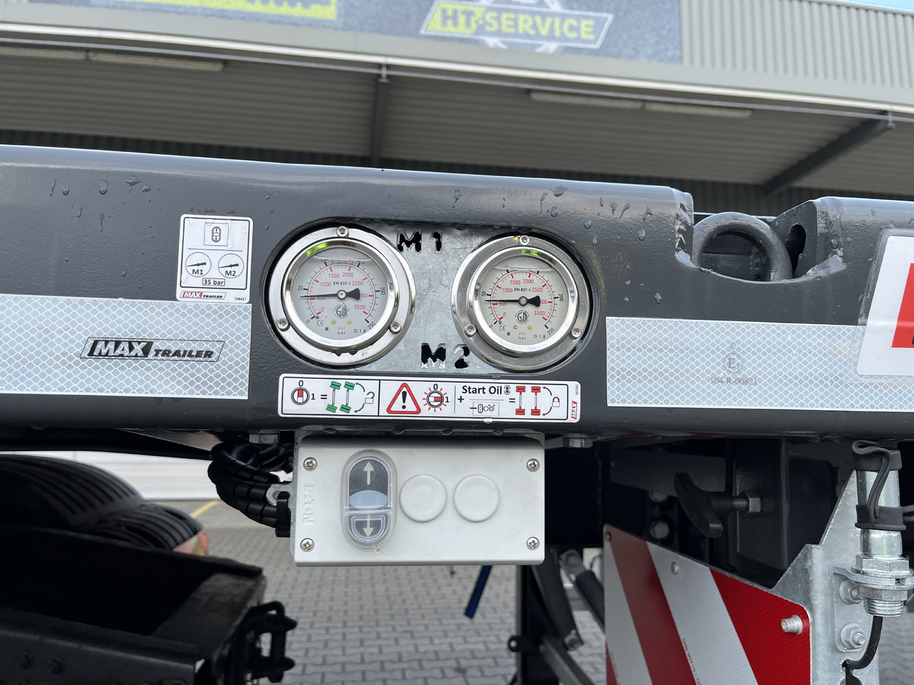 Faymonville MAX Trailer 3-Achs-Tele-Plateau zwangsgelenkt - Полуприцеп бортовой/ Платформа: фото 2 Faymonville MAX Trailer 3-Achs-Tele-Plateau zwangsgelenkt - Полуприцеп бортовой/ Платформа: фото 2