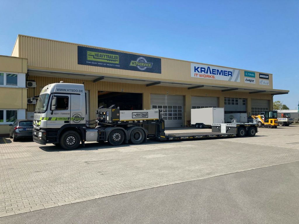 Meusburger 2-Achs-Tiefbett-Sattelauflieger mit Pendelachsen - Низкорамный полуприцеп: фото 2 Meusburger 2-Achs-Tiefbett-Sattelauflieger mit Pendelachsen - Низкорамный полуприцеп: фото 2