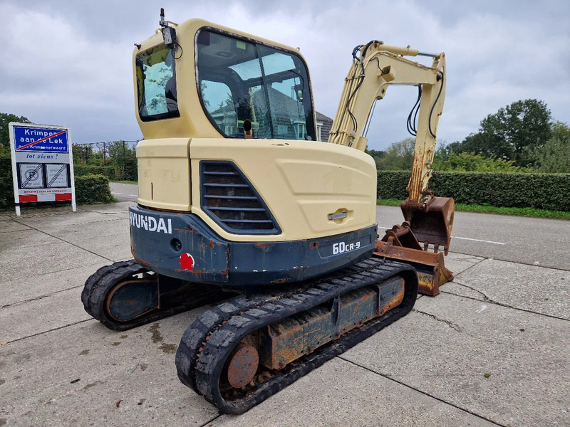 Hyundai Robex CR60-9 met airco en 3 bakken - Мини-экскаватор: фото 4 Hyundai Robex CR60-9 met airco en 3 bakken - Мини-экскаватор: фото 4