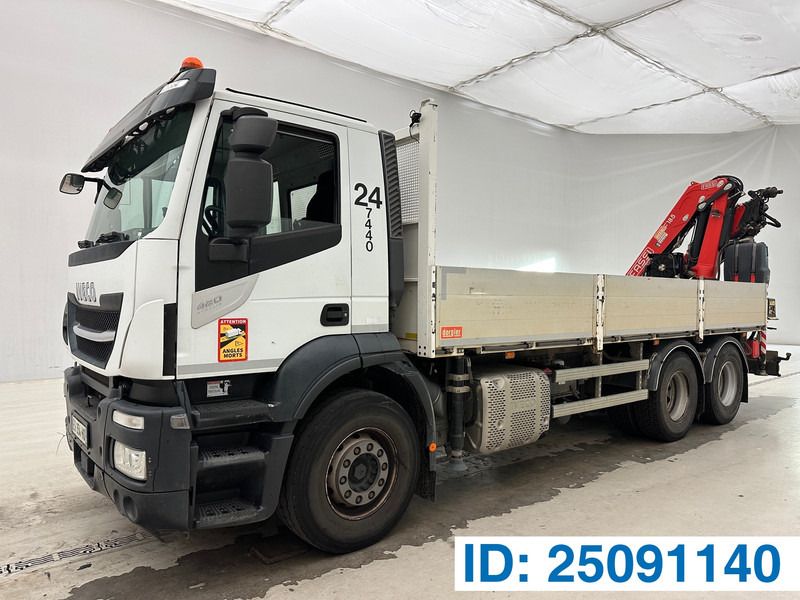 Iveco Stralis 420 - 6x2 - Грузовик бортовой/ Платформа, Автоманипулятор: фото 1 Iveco Stralis 420 - 6x2 - Грузовик бортовой/ Платформа, Автоманипулятор: фото 1