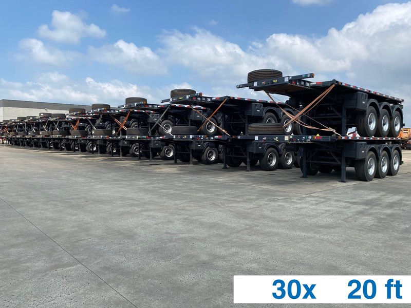 SERGOMEL Chassis/Plateau 20FT - NEW* - Полуприцеп-контейнеровоз/ Сменный кузов: фото 1 SERGOMEL Chassis/Plateau 20FT - NEW* - Полуприцеп-контейнеровоз/ Сменный кузов: фото 1