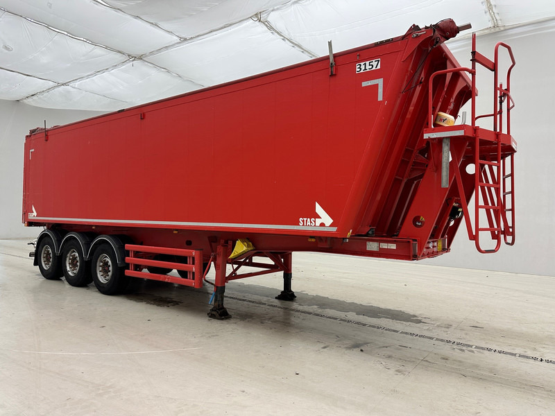 Stas 49 cub in aluminium - Самосвальный полуприцеп: фото 3 Stas 49 cub in aluminium - Самосвальный полуприцеп: фото 3