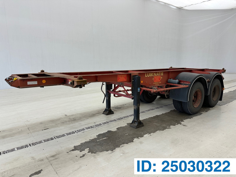 Van Hool Skelet 20 ft - Полуприцеп-контейнеровоз/ Сменный кузов: фото 1 Van Hool Skelet 20 ft - Полуприцеп-контейнеровоз/ Сменный кузов: фото 1
