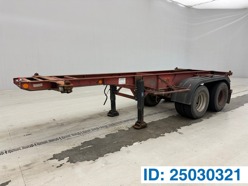 Van Hool Skelet 20 ft - Полуприцеп-контейнеровоз/ Сменный кузов: фото 1 Van Hool Skelet 20 ft - Полуприцеп-контейнеровоз/ Сменный кузов: фото 1