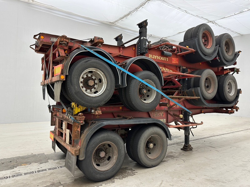 Van Hool Stack 4 x skelet 20 ft - Полуприцеп-контейнеровоз/ Сменный кузов: фото 4 Van Hool Stack 4 x skelet 20 ft - Полуприцеп-контейнеровоз/ Сменный кузов: фото 4