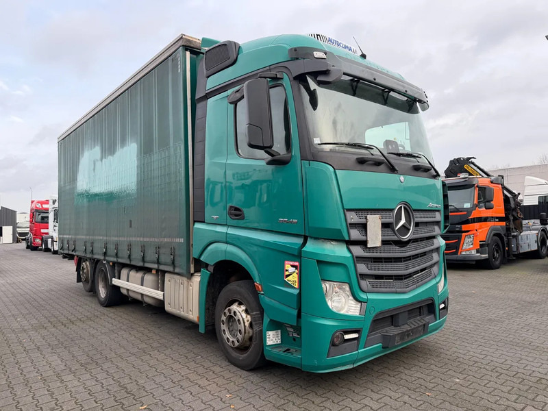 Mercedes-Benz Actros 2545 6X2 Retarder Euro 6 - Тентованный грузовик: фото 2 Mercedes-Benz Actros 2545 6X2 Retarder Euro 6 - Тентованный грузовик: фото 2