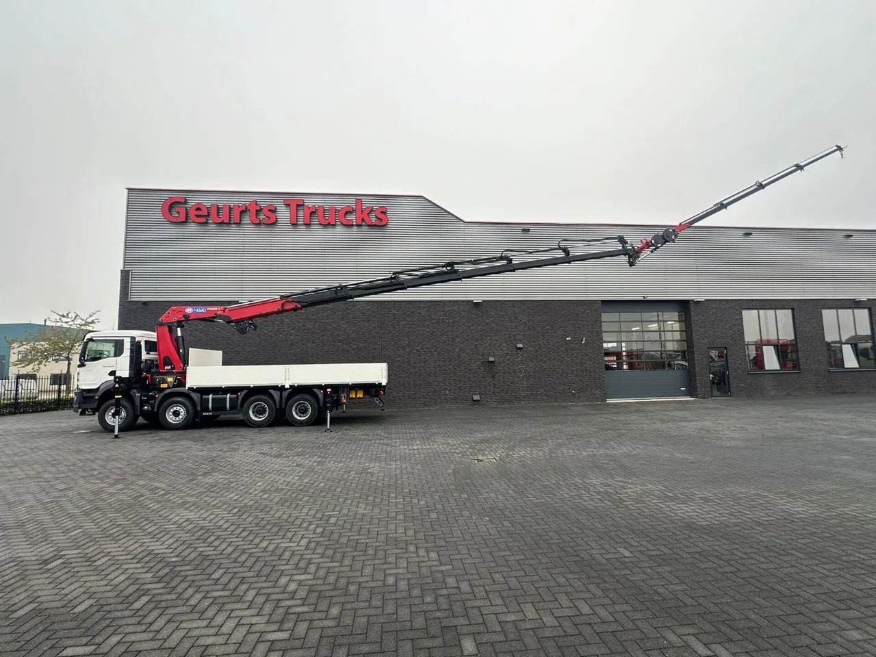 MAN TGS 35.470 8X4 HMF 4020-K6 + FJ 600 K4 KRAAN/KRA - Автоманипулятор: фото 4 MAN TGS 35.470 8X4 HMF 4020-K6 + FJ 600 K4 KRAAN/KRA - Автоманипулятор: фото 4