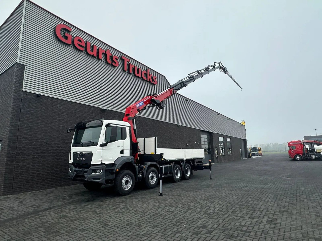 MAN TGS 35.470 8X4 HMF 4020-K6 + FJ 600 K4 KRAAN/KRA - Автоманипулятор: фото 2 MAN TGS 35.470 8X4 HMF 4020-K6 + FJ 600 K4 KRAAN/KRA - Автоманипулятор: фото 2