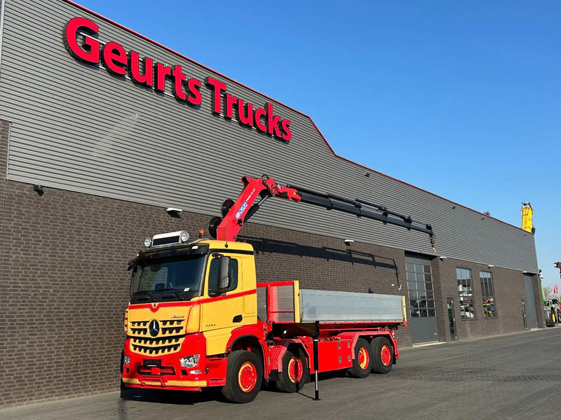 Тросовый мультилифт, Автоманипулятор Mercedes-Benz Arocs 3253 L ENA 8X2/4 HMF2820 KRAAN / KRAN/ CRANE MET TF.324 KABELSYSTEEM / SEILGERATE / CABLE SYSTEM: фото 9 Тросовый мультилифт, Автоманипулятор Mercedes-Benz Arocs 3253 L ENA 8X2/4 HMF2820 KRAAN / KRAN/ CRANE MET TF.324 KABELSYSTEEM / SEILGERATE / CABLE SYSTEM: фото 9