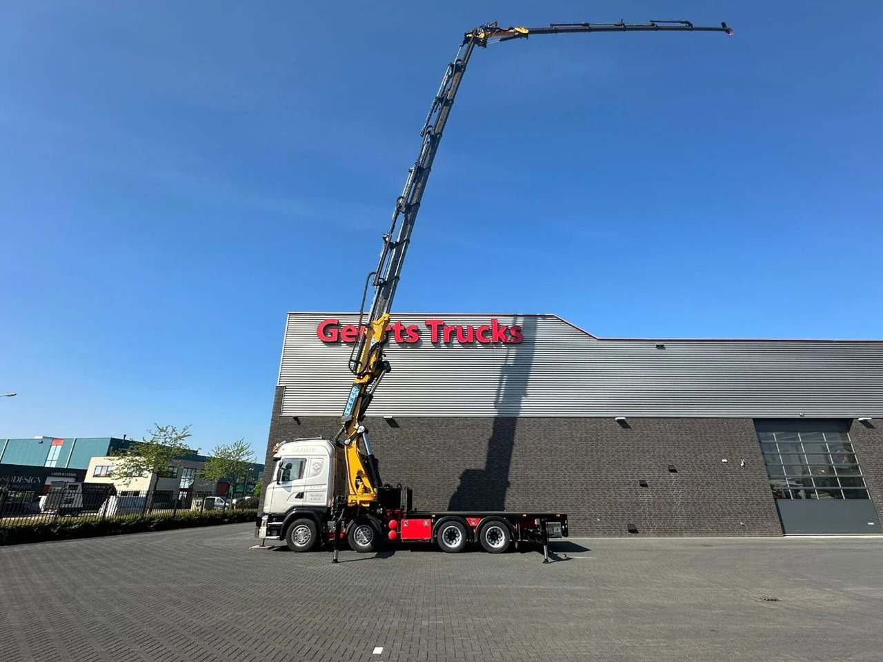 Scania G450 8X4 + EFFER 1255/8S + JIB 6S HD KRAAN/KRAN/ - Автоманипулятор: фото 3 Scania G450 8X4 + EFFER 1255/8S + JIB 6S HD KRAAN/KRAN/ - Автоманипулятор: фото 3