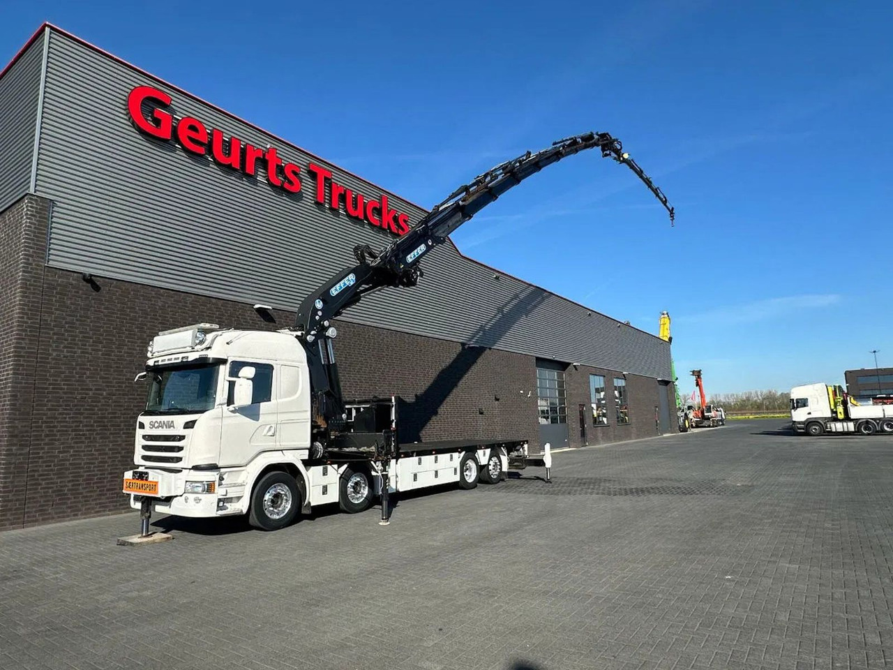 Scania G490 LB8X2*6HNB MET EFFER 955/8S +JIB 6S KRAAN / - Автоманипулятор: фото 2 Scania G490 LB8X2*6HNB MET EFFER 955/8S +JIB 6S KRAAN / - Автоманипулятор: фото 2