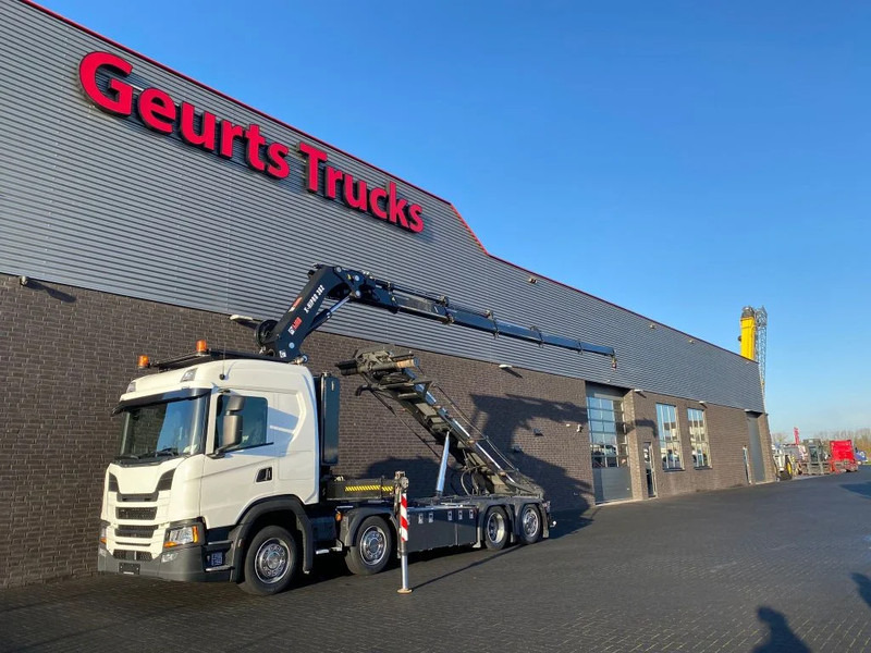 Scania G500 NGS 8X2 MET 3 ZIJDIGE KABELSYSTEEM + HIAB 362 EP-5 KRAAN/KRAN/CRANE/GRUA - Тросовый мультилифт, Автоманипулятор: фото 2 Scania G500 NGS 8X2 MET 3 ZIJDIGE KABELSYSTEEM + HIAB 362 EP-5 KRAAN/KRAN/CRANE/GRUA - Тросовый мультилифт, Автоманипулятор: фото 2
