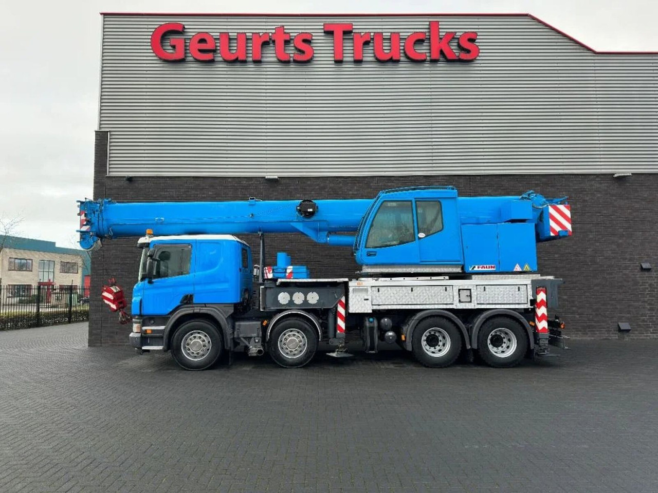 Scania P420 8X4 + FAUN HK 40 + JIB KRAAN/KRAN/CRANE/GRU - Автоманипулятор: фото 1 Scania P420 8X4 + FAUN HK 40 + JIB KRAAN/KRAN/CRANE/GRU - Автоманипулятор: фото 1